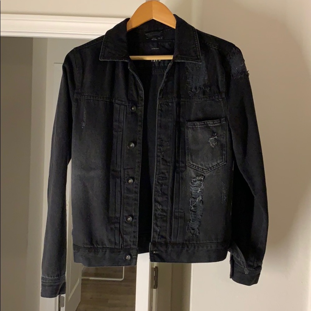 Men’s jean jacket (black)